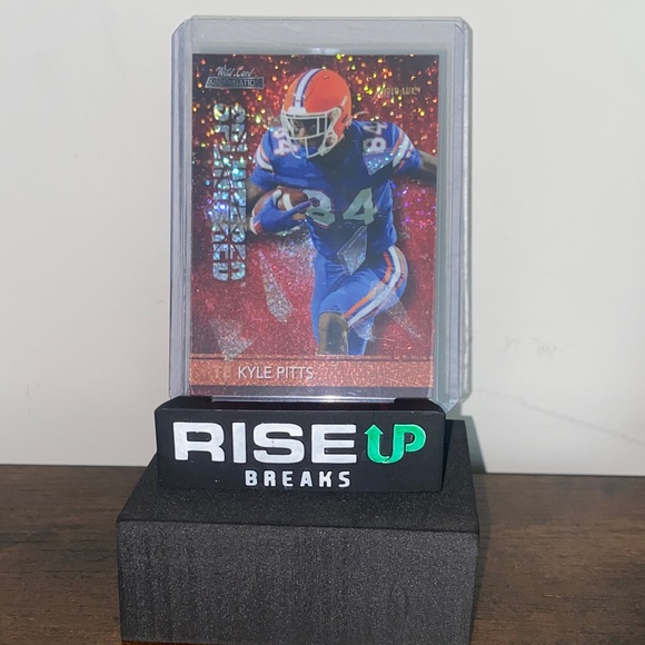 2021 Wild Card Alumination Splintered Holo-Lux Kyle Pitts No. SP-12 - Picture 1 of 2